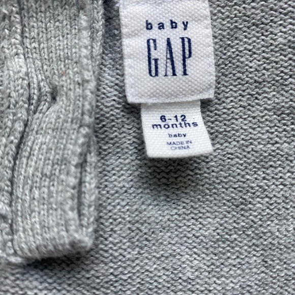 GAP BABY Little Girl Knit Reindeer Dress. Size: 6-12 Months - Picture 3 of 3